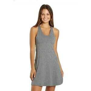 MarikaJane Active Dress V Neck Stretch Deep Pockets Dress Sz Med